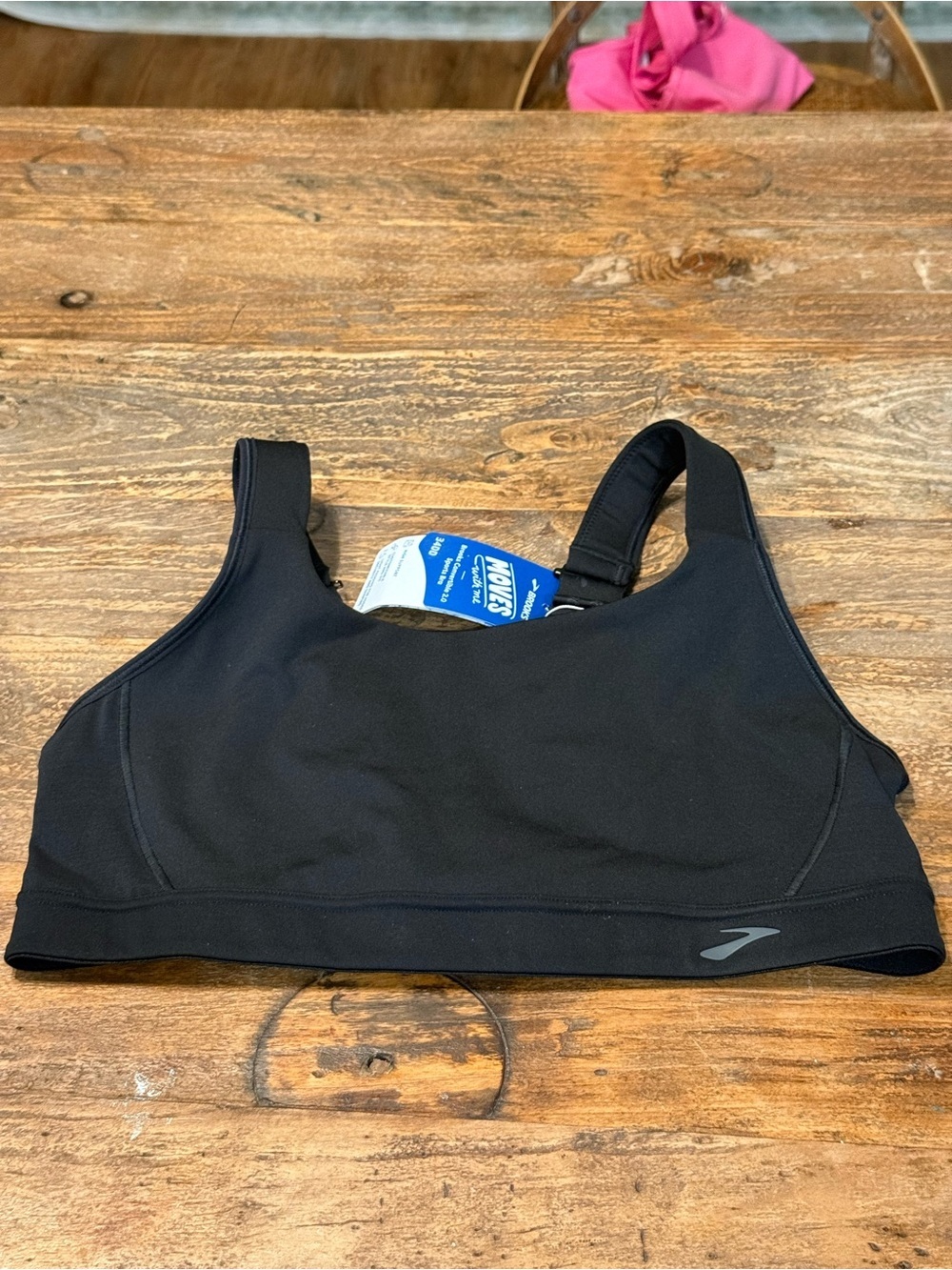 Brooks Convertible 2.0 Women's Black Supportive High-Impact Sports Bra